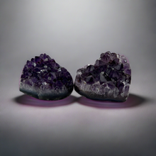 Load image into Gallery viewer, Amethyst Geode Stone Heart