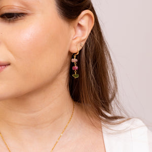 Earrings Vertical Chopped