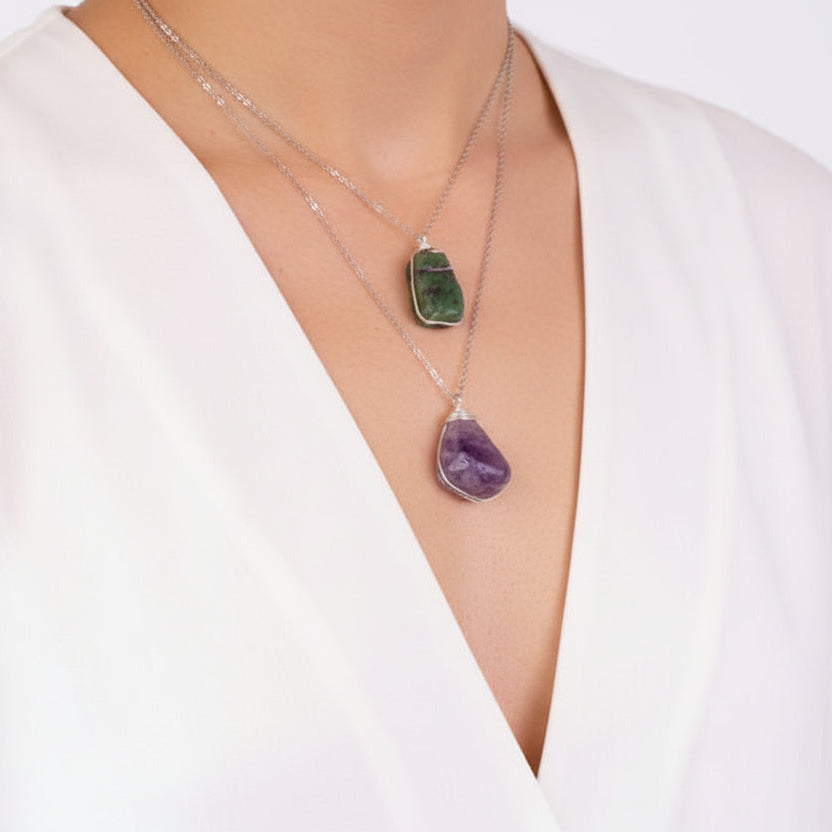 Necklaces Long Silver