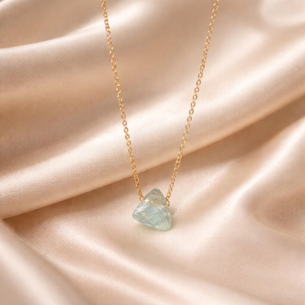 Necklace Raw Natural Stones