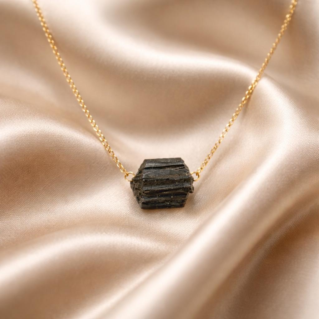 Necklace Raw Natural Stones