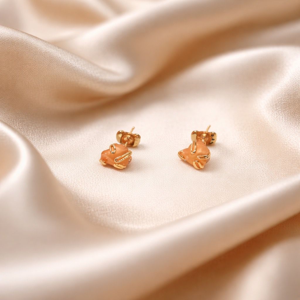 Earrings Spider Studs