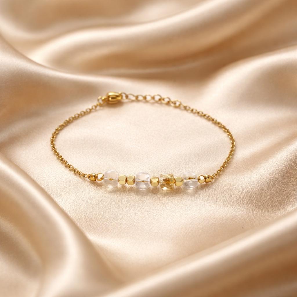 Bracelet Harmony with Beads in the Middle