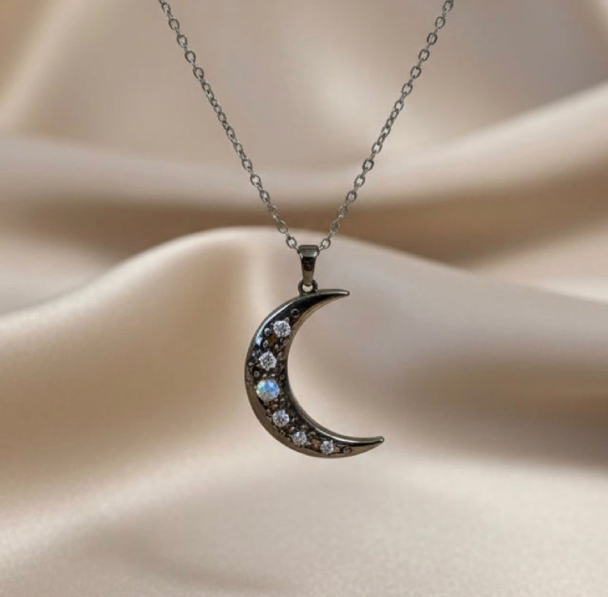 Necklace Moon Collection Silver