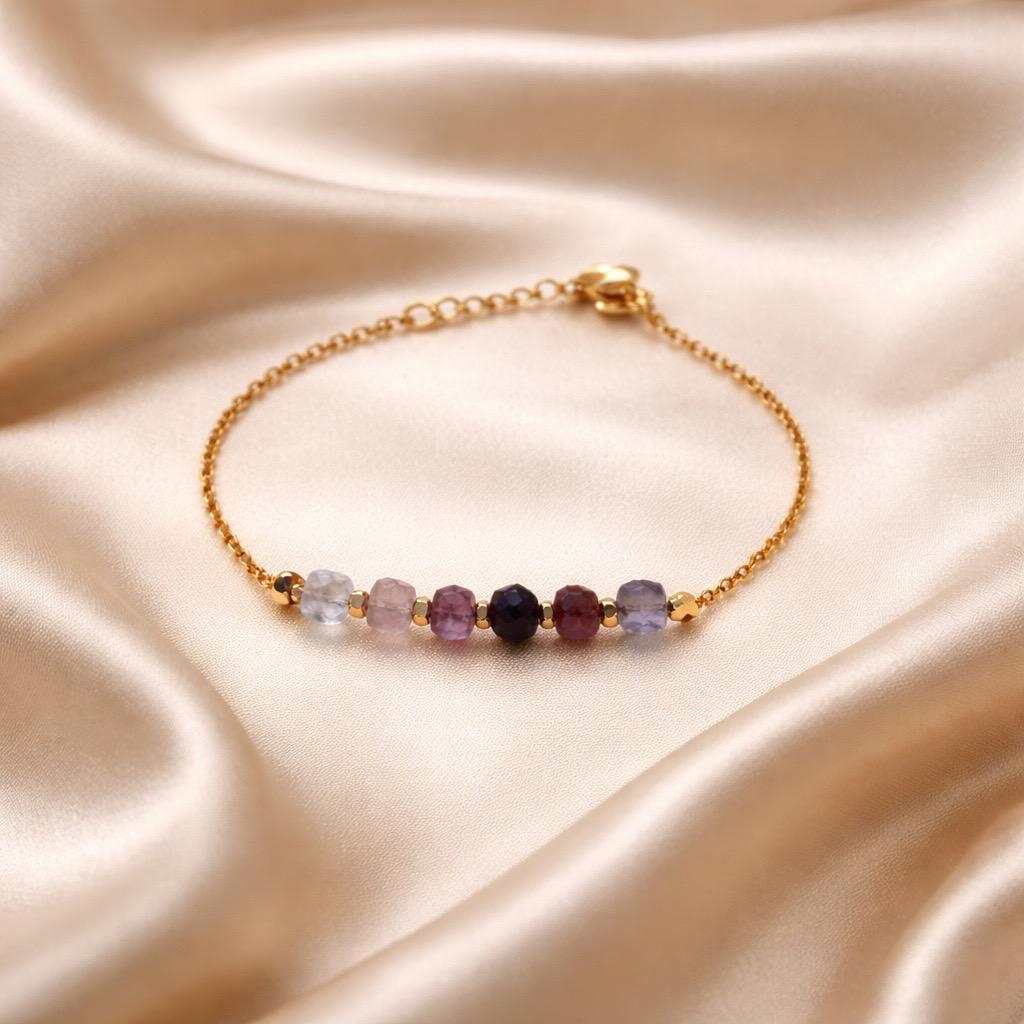 Bracelet Harmony with Beads in the Middle
