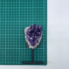Load image into Gallery viewer, Amethyst Stone Metal Base