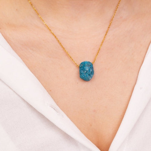 Necklace Colorful Druzy