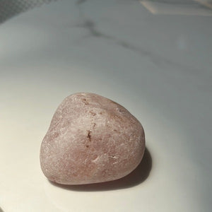 Tumbled Stone Unpolish Rose Quartz