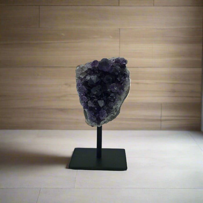 Amethyst Stone Metal Base