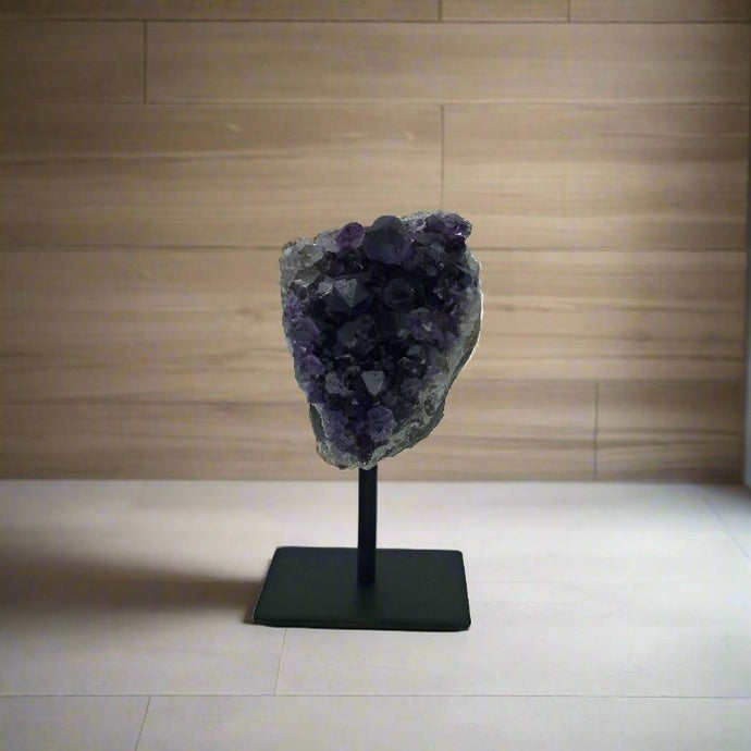 Amethyst Stone Metal Base