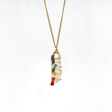 Load image into Gallery viewer, Necklace Long Chakra Pendulum