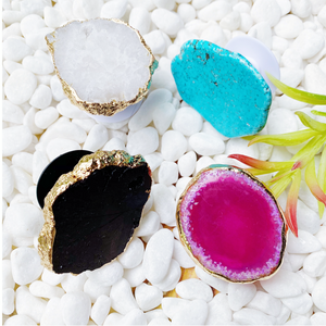 Gem Stone Phone Grips