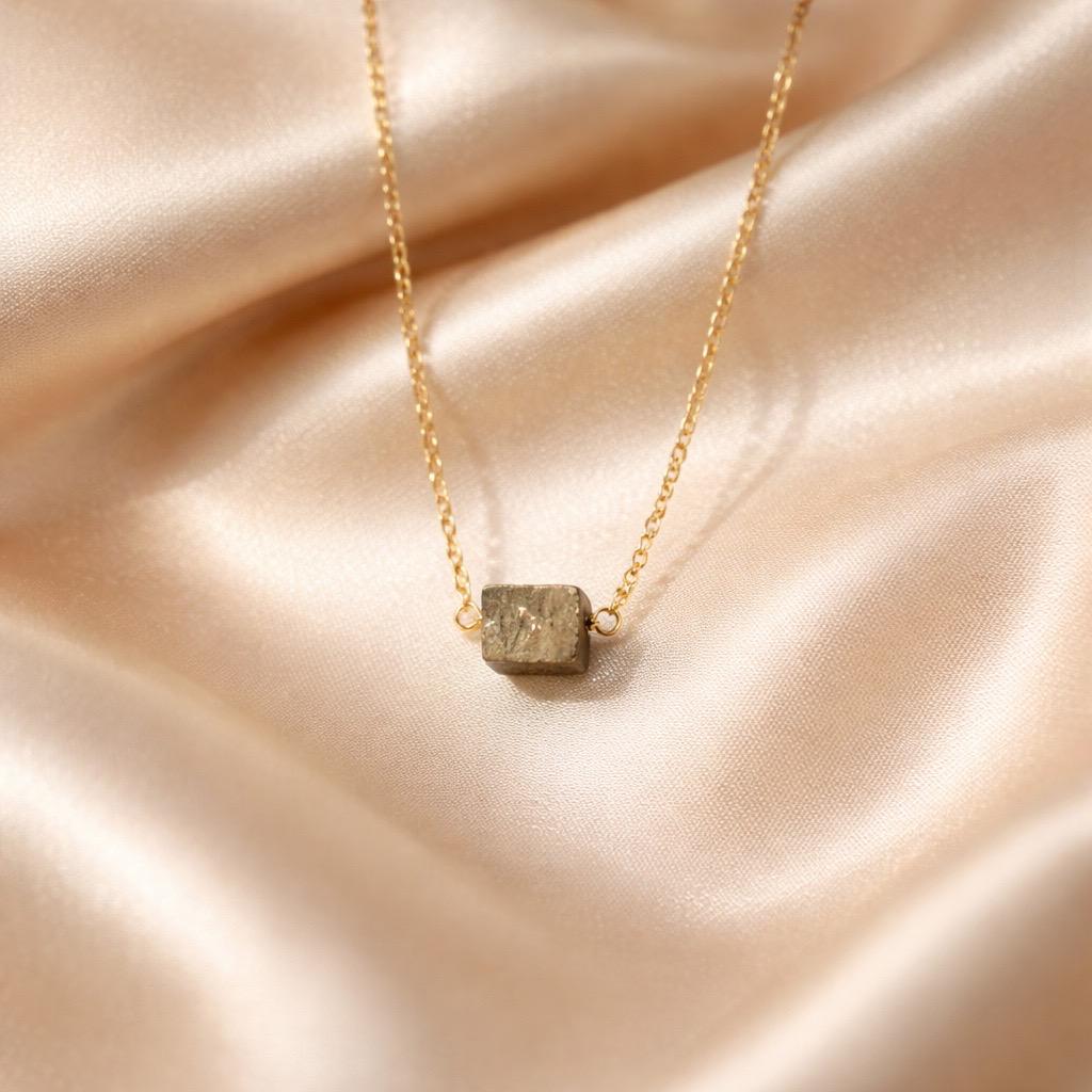 Necklace Raw Natural Stones