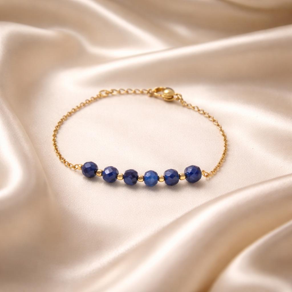 Bracelet Harmony with Beads in the Middle
