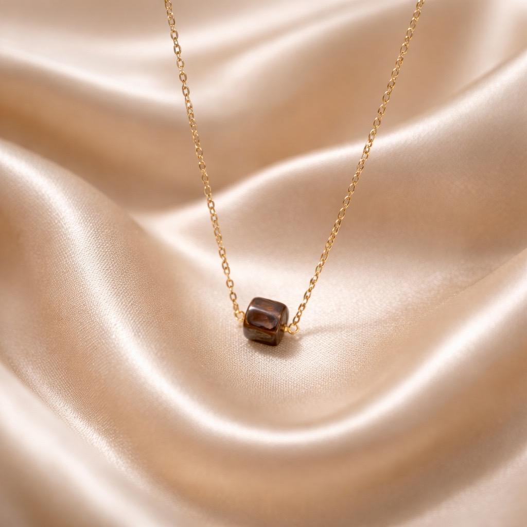 Necklace Raw Natural Stones