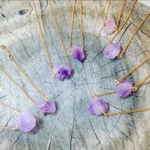 Load image into Gallery viewer, Necklace Raw Natural Stones