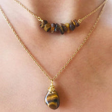 Load image into Gallery viewer, Necklace Tiger&#39;s Eye
