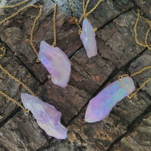 Load image into Gallery viewer, Necklace Aura Quartz Colors