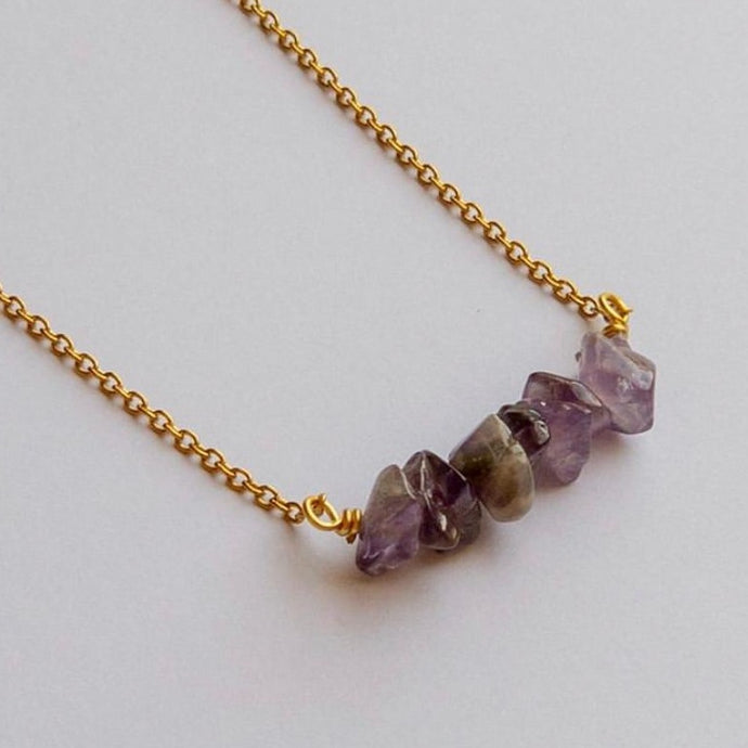 Bracelet Chopped Natural Stones