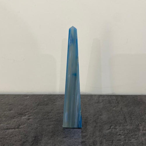 Blue Agate Obelisk