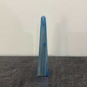 Blue Agate Obelisk