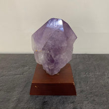 Load image into Gallery viewer, Amethyst Stones Wood Base