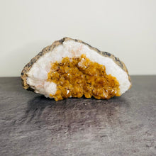 Load image into Gallery viewer, Citrine Geode Stone Big