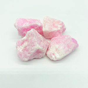 Tumbled Stone Raw Pink Calcite