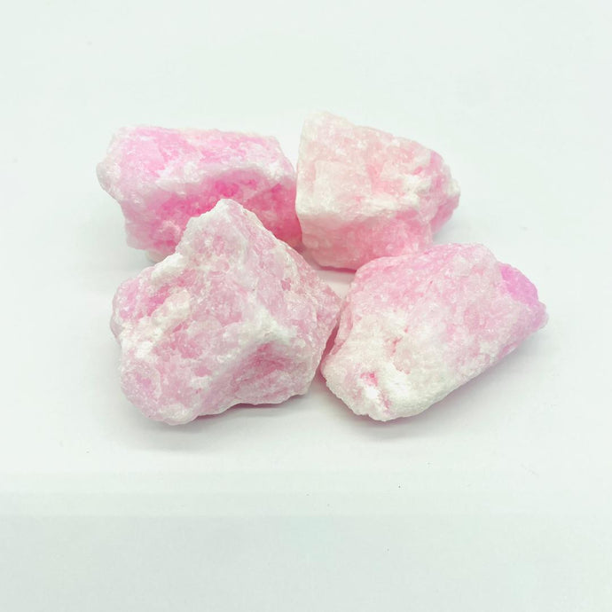Tumbled Stone Raw Pink Calcite