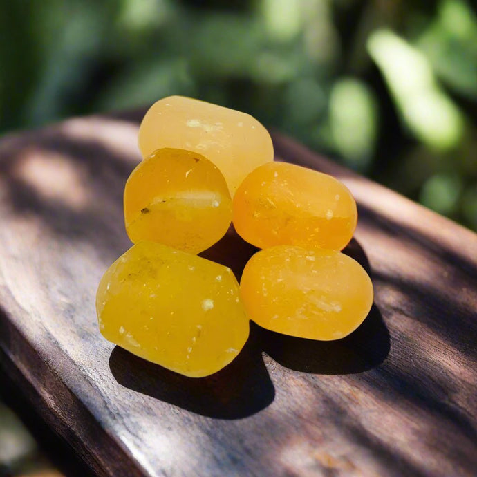 Tumbled Stones Orange Calcite