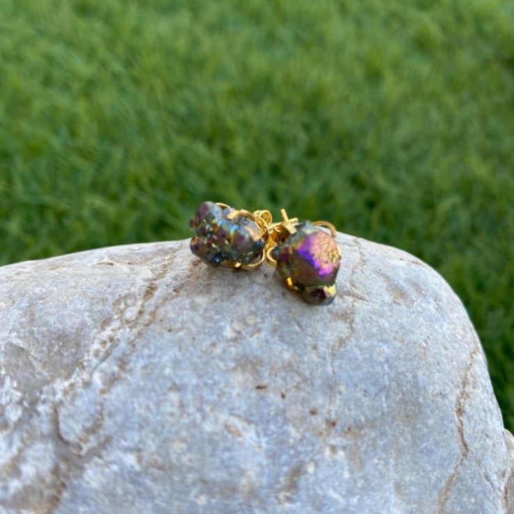 Earrings Spider Studs