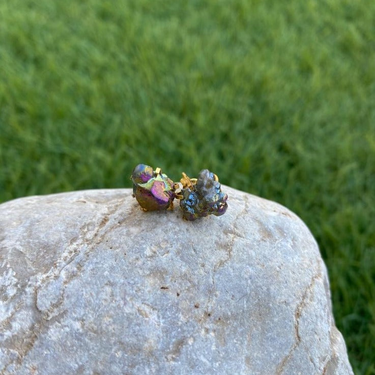 Earrings Spider Studs