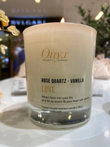 Crystal-Infused Candles