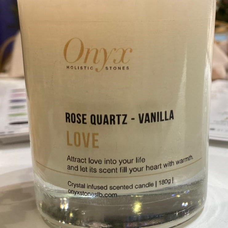 Crystal-Infused Candles