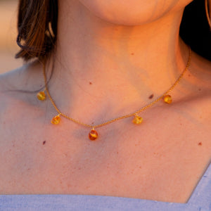 Necklace Amber