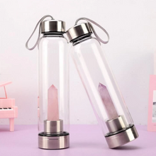 Load image into Gallery viewer, Crystal Water Bottles Pointer Stone