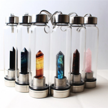 Load image into Gallery viewer, Crystal Water Bottles Pointer Stone