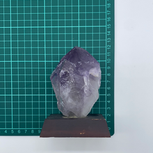 Load image into Gallery viewer, Amethyst Stones Wood Base