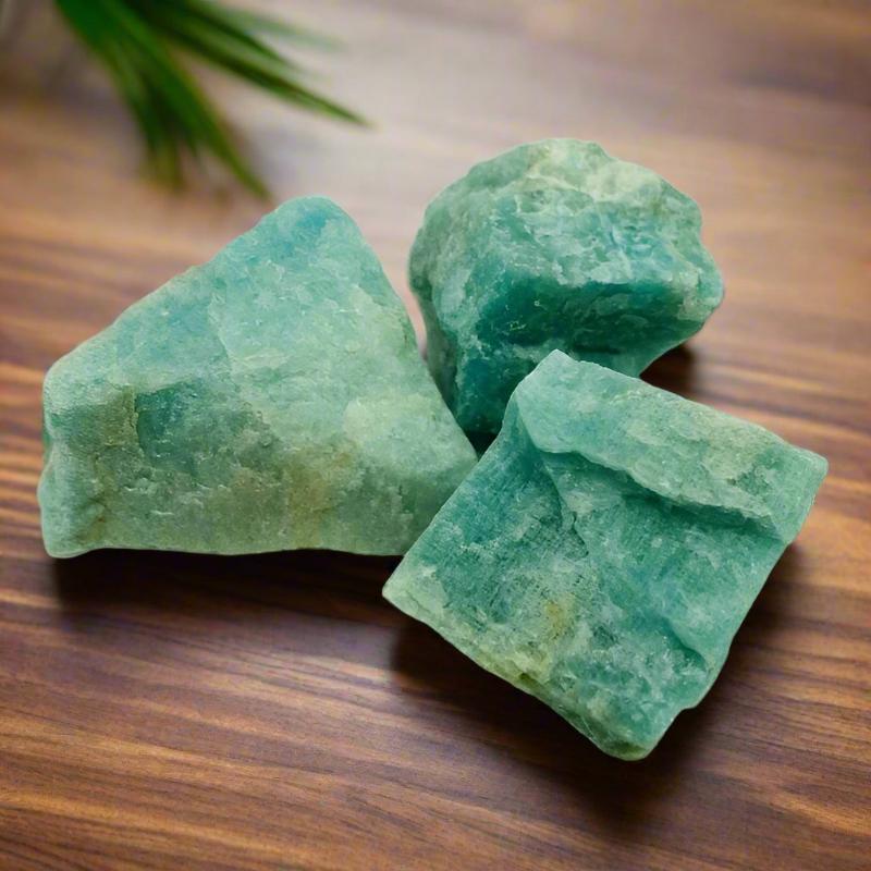 Tumbled Stone Raw Amazonite