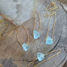 Load image into Gallery viewer, Necklace Blue Quartz