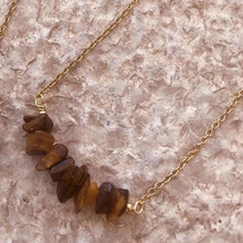 Load image into Gallery viewer, Necklace Mini Polished Natural Stones