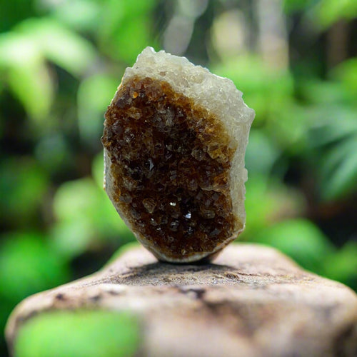 Citrine Geode Stone Small