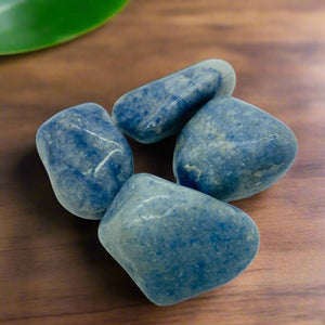 Tumbled Stone Polish Blue Quartz