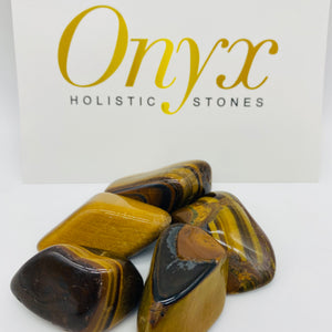 Tumbled Stone Polish Tiger Eye