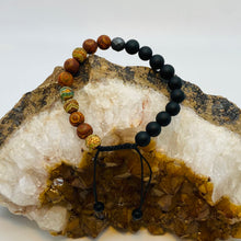 Load image into Gallery viewer, Bracelet Man Tibetan Jasper/Hematite/Onyx