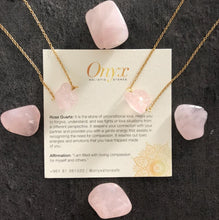 Load image into Gallery viewer, Necklace Rose Quartz