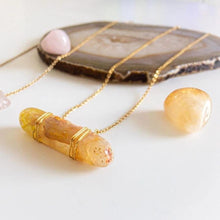 Load image into Gallery viewer, Necklace Citrine