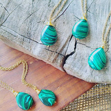 Load image into Gallery viewer, Necklace Malachite