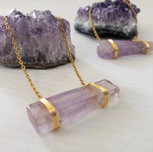 Load image into Gallery viewer, Necklace Amethyst
